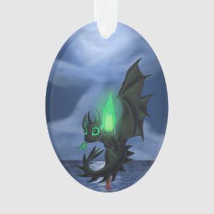 Night Dragon Ornament