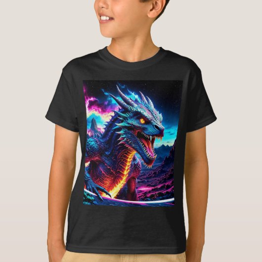 Night Dragon T-shirt (Voorkant)