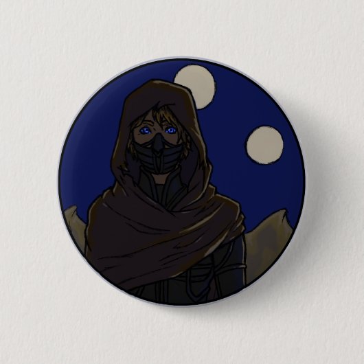 Night Dunes Button (Voorkant)