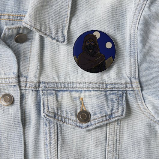 Night Dunes Button (In situ)