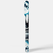 Night Eagle onder gloeiende kosmische hemel Case-Mate iPhone Case (Achterkant / Links)