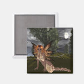 Night Fairy Design 1 - Fantasy Fae Magnet (Voorkant / Achterkant)