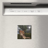 Night Fairy Design 1 - Fantasy Fae Magnet (Insitu (Vaatwasser))
