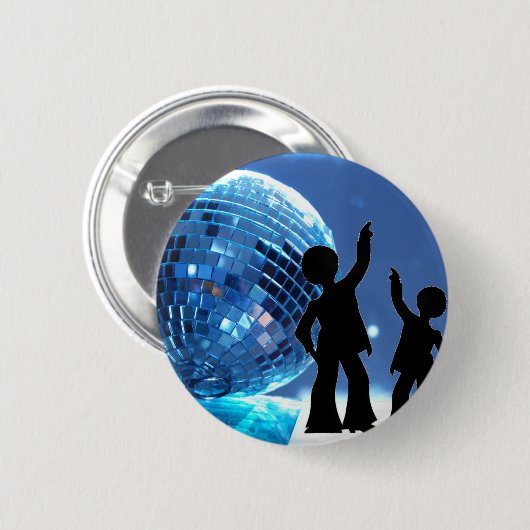 Night Fever Ronde Button 5,7 Cm (Voorkant /achterkant)