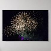 Night Fireworks Poster (Voorkant)