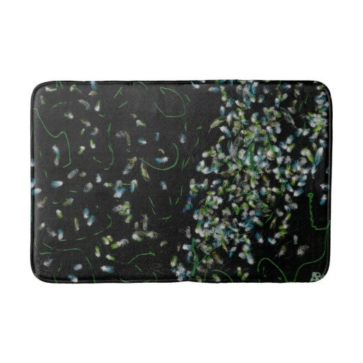 Night Flight Bath Mat (Voorkant)