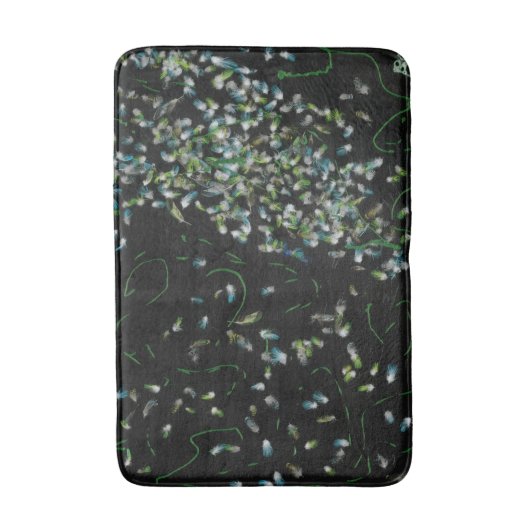 Night Flight Bath Mat (Voorkant Verticaal)