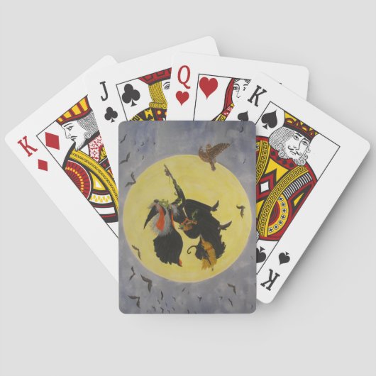 "Night Flight!" Pokerkaarten (Achterkant)