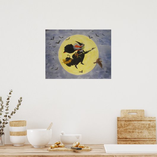 "Night Flight!" Poster (Keuken)