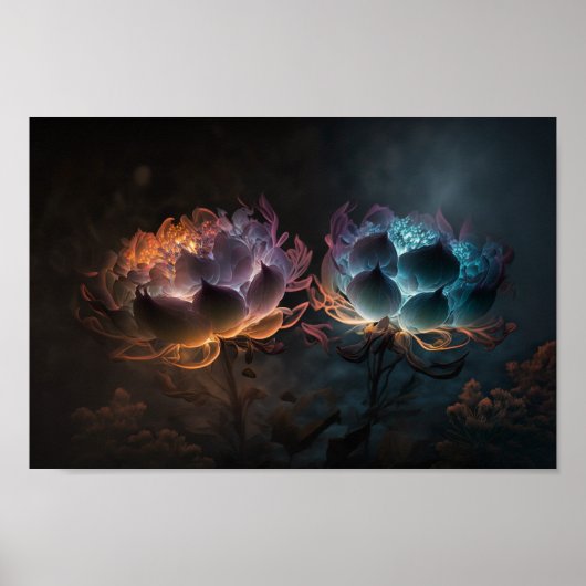Night Flowers Poster (Voorkant)