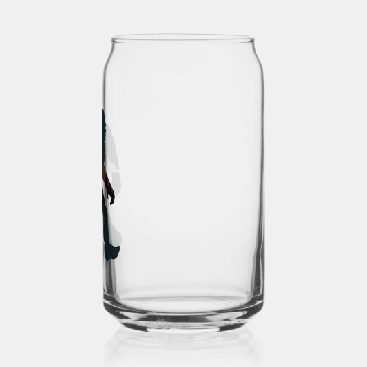 Night Forest Bigfoot Blikvorm Glas (Links)