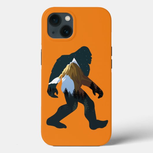 Night Forest Bigfoot Case-Mate iPhone Case (Achterkant)