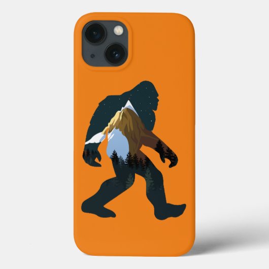 Night Forest Bigfoot Case-Mate iPhone Case (Achterkant)