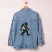 Night Forest Bigfoot Denim Jacket (Hangar)