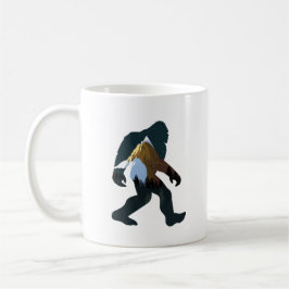 Night Forest Bigfoot Koffiemok
