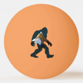 Night Forest Bigfoot Pingpongbal (Voorkant)