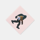 Night Forest Bigfoot Servet (Hoek)