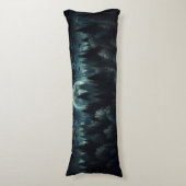 Night Forest Camo Lichaamskussen (Voorkant Verticaal)