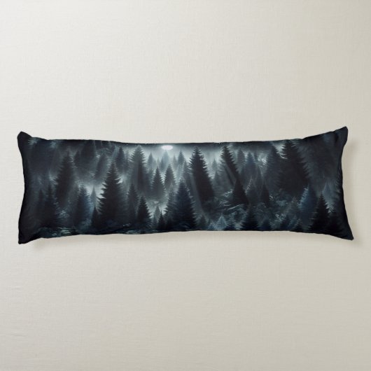 Night Forest Camo Lichaamskussen (Achterkant)