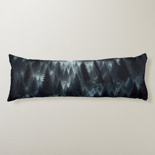 Night Forest Camo Lichaamskussen (Voorkant)