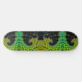 Night Fractals Persoonlijk Skateboard (Horizontaal)