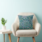 Night Garden Bold Blooms Kussen (Stoel)