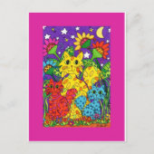 Night Garden Briefkaart (Voorkant)