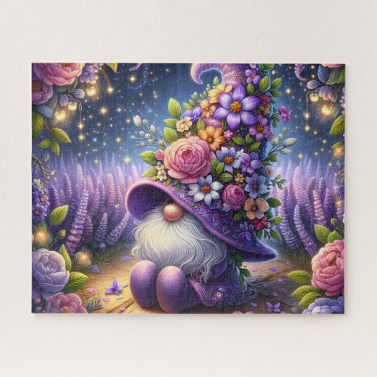 Night Garden Gnome Legpuzzel (Horizontaal)