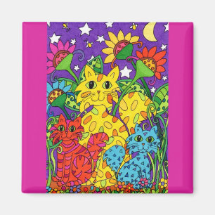 Night Garden Magneet