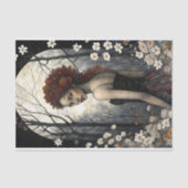 Night Garden Queen Maanlicht Schoonheid Dogwoods D Tissuepapier (Voorkant)