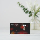 Night Glow Business Suit Visitekaartje (Staand voorkant)