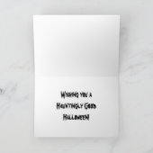 'Night Glow' Halloween Kaart (Binnen)