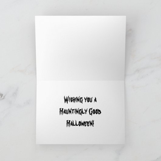 'Night Glow' Halloween Kaart (Binnen)