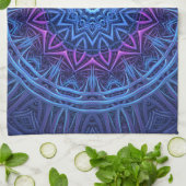 Night Glow Mandala Theedoek (Gevouwen)