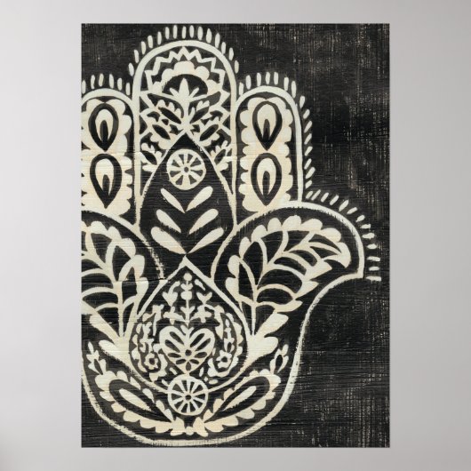 Night Hamsa Poster (Voorkant)