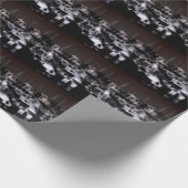 Night harbour digitaal effect van stijl "impressie cadeaupapier (Hoek)