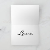 Night Heart Valentijn Romance Love Kaart (Binnen)