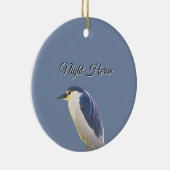 Night Heron Bird Ornament (Rechts)
