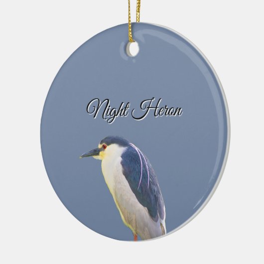Night Heron Bird Ornament (Links)