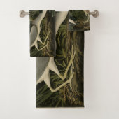 Night Heron, Qua Bird, Audubon's Birds of America Bad Handdoek (Insitu)