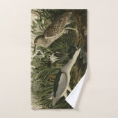 Night Heron, Qua Bird, Audubon's Birds of America Bad Handdoek (Handdoek)