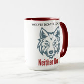 Night Howler Unit Nurse Mok - Dark Humor Wolf (Voorkant rechts)