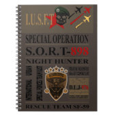 Night Hunter Notitieboek (Voorkant)