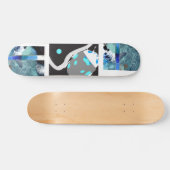 Night lady bird skateboard deck (Horizontaal)
