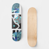 Night lady bird skateboard deck (Voorkant)