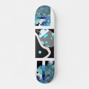 Night lady bird skateboard deck