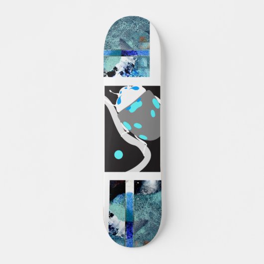 Night lady bird skateboard deck (Voorkant)