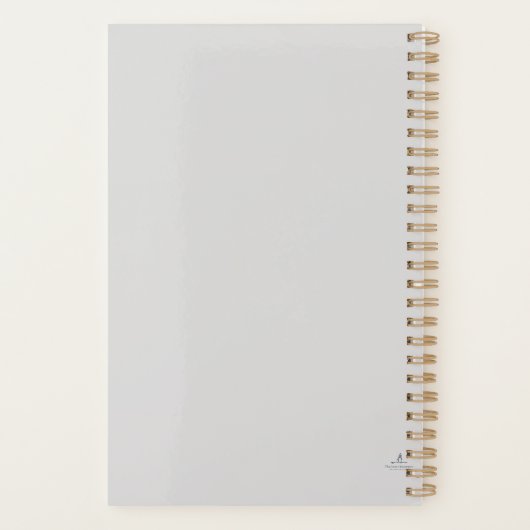 Night Lamp-Midnight Cartographer Planner (Achterkant)