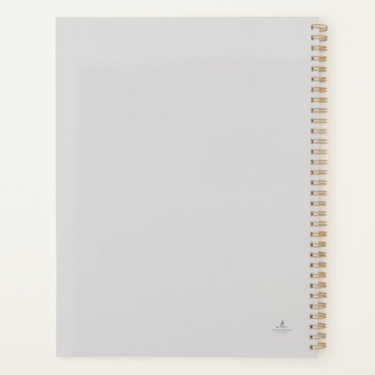 Night Lamp-Midnight Cartographer  Planner (Achterkant)