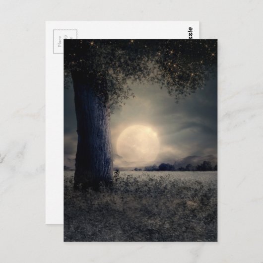 Night Landscape Briefkaart (Voorkant / Achterkant)